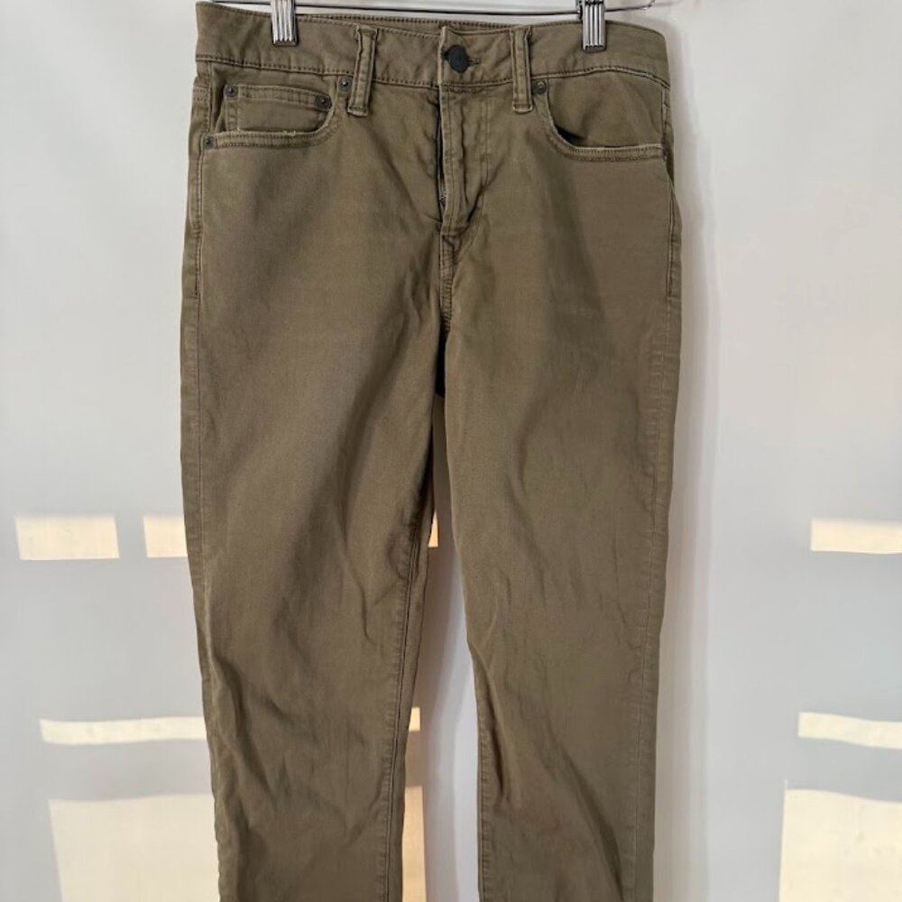 American Eagle Tan Straight Leg Jeans, size 30X34